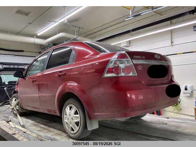 Продаж на аукціоні авто 2007 Chevrolet Aveo Ls, vin: KL1TD55647B129859, номер лоту: 30097545