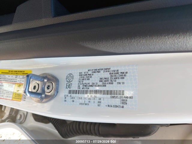 Ford Escape St Line 2025 1FMCU9MZ1SUB53394 Image 9