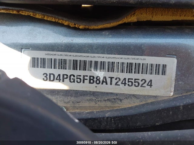Продажа на аукционе авто 2010 Dodge Journey Sxt, vin: 3D4PG5FB8AT245524, номер лота: 30095910