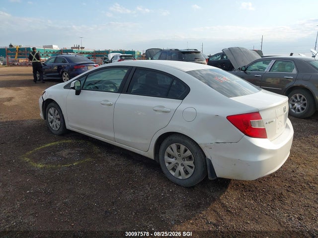30097578 :رقم المزاد ، 2HGFB2F42CH053794 vin ، 2012 Honda Civic Lx مزاد بيع