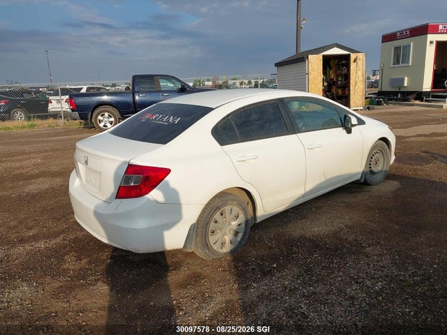 30097578 :رقم المزاد ، 2HGFB2F42CH053794 vin ، 2012 Honda Civic Lx مزاد بيع