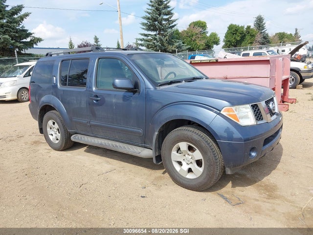 2007 Nissan Pathfinder Le/se/xe მანქანა იყიდება აუქციონზე, vin: 5N1AR18W57C631680, აუქციონის ნომერი: 30096654