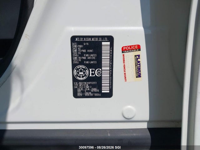 Nissan Armada 2017 JN8AY2NE4H9702072 Image 9
