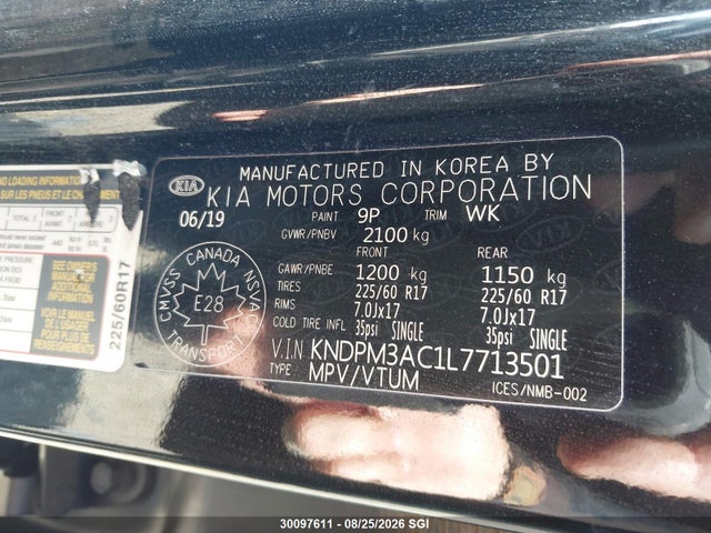 KIA Sportage Lx 2020 KNDPM3AC1L7713501 Image 9