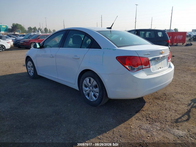 30097617 :رقم المزاد ، 1G1PF5SC8C7403097 vin ، 2012 Chevrolet Cruze Lt مزاد بيع