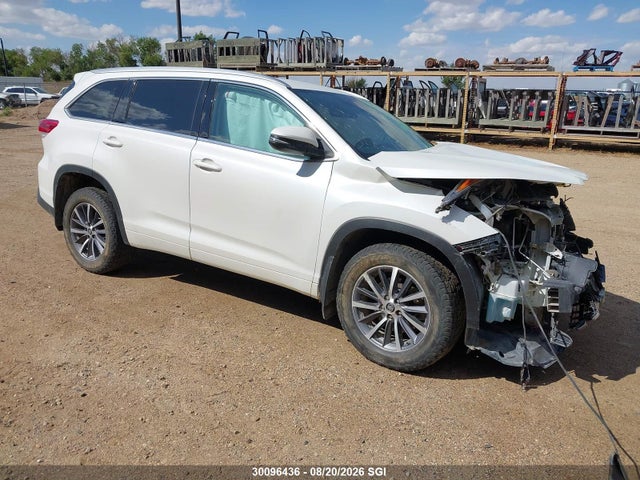 Продажа на аукционе авто 2018 Toyota Highlander Se/xle, vin: 5TDJZRFHXJS549201, номер лота: 30096436