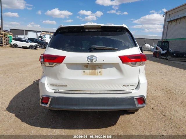 Продажа на аукционе авто 2018 Toyota Highlander Se/xle, vin: 5TDJZRFHXJS549201, номер лота: 30096436