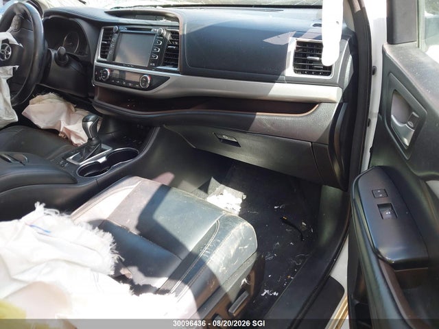 Продажа на аукционе авто 2018 Toyota Highlander Se/xle, vin: 5TDJZRFHXJS549201, номер лота: 30096436