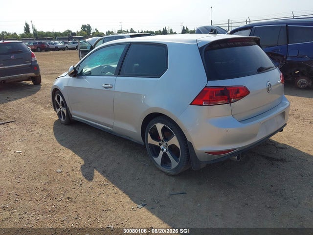 Auction sale of the 2016 Volkswagen Gti S/se, vin: 3VWYT7AU3GM014709, lot number: 30080106