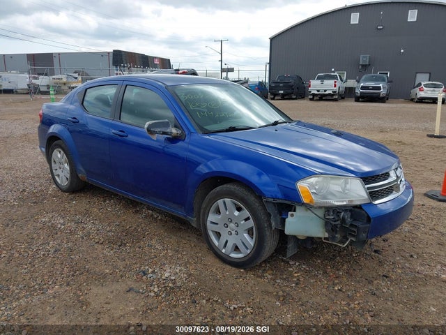 Aukcja sprzedaży 2013 Dodge Avenger Se, vin: 1C3CDZAB2DN724713, numer aukcji: 30097623