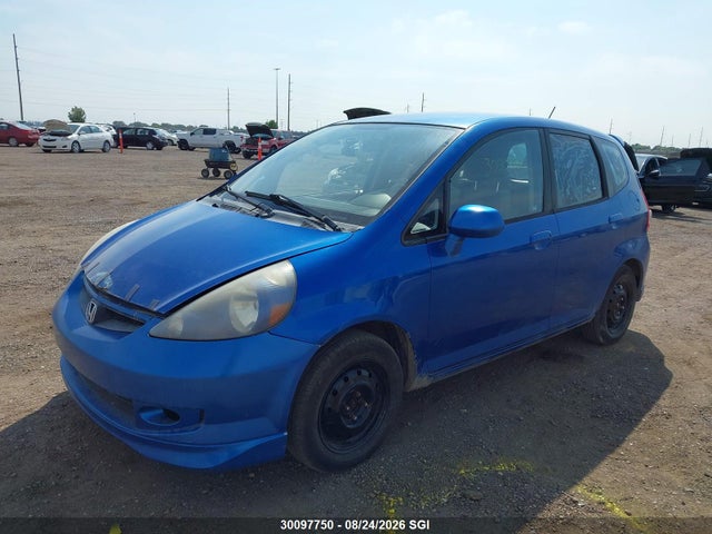 Продажа на аукционе авто 2007 Honda Fit Dx, vin: JHMGD37267S814954, номер лота: 30097750