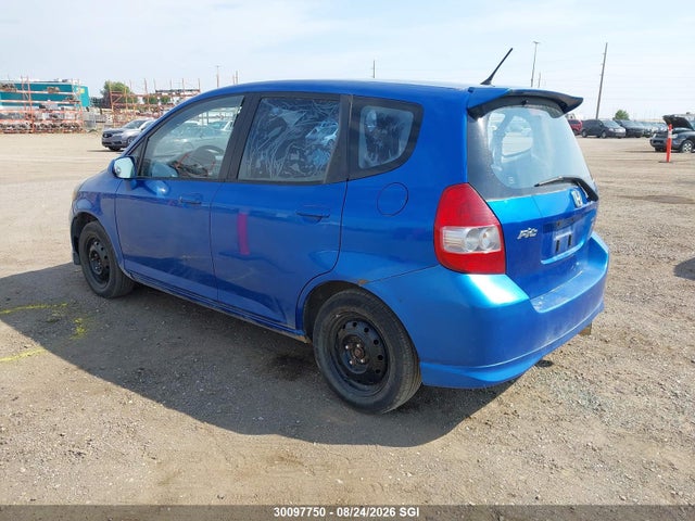 Продажа на аукционе авто 2007 Honda Fit Dx, vin: JHMGD37267S814954, номер лота: 30097750