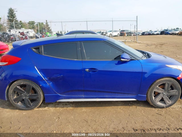 2013 Hyundai Veloster Turbo მანქანა იყიდება აუქციონზე, vin: KMHTC6AE2DU090263, აუქციონის ნომერი: 30093249