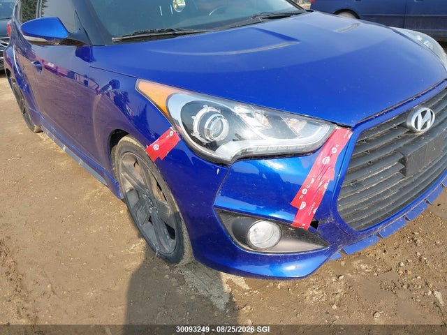 2013 Hyundai Veloster Turbo მანქანა იყიდება აუქციონზე, vin: KMHTC6AE2DU090263, აუქციონის ნომერი: 30093249