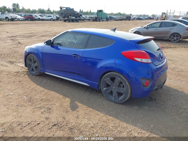 2013 Hyundai Veloster Turbo მანქანა იყიდება აუქციონზე, vin: KMHTC6AE2DU090263, აუქციონის ნომერი: 30093249