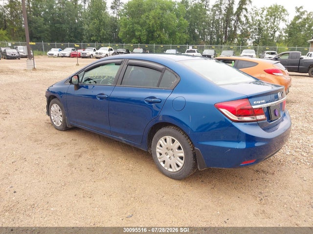 30095516 :رقم المزاد ، 2HGFB2F4XDH039899 vin ، 2013 Honda Civic Lx مزاد بيع