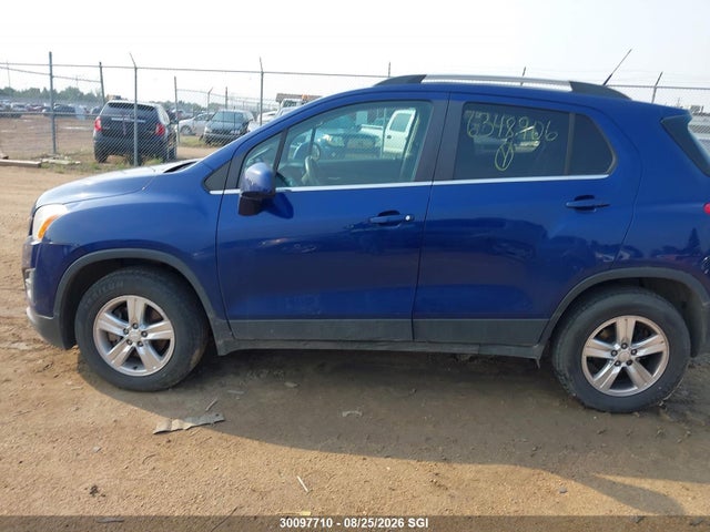 Aukcja sprzedaży 2013 Chevrolet Trax 1lt, vin: 3GNCJPSB0DL185667, numer aukcji: 30097710