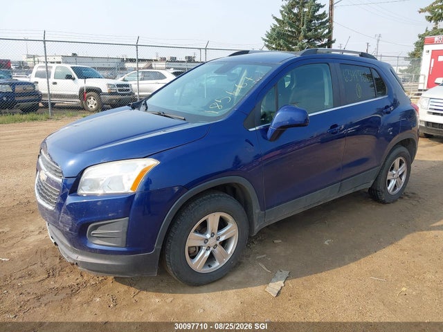 Aukcja sprzedaży 2013 Chevrolet Trax 1lt, vin: 3GNCJPSB0DL185667, numer aukcji: 30097710
