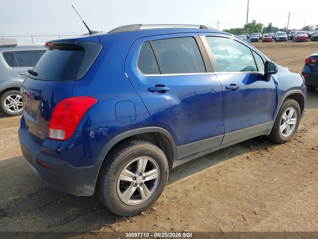 Aukcja sprzedaży 2013 Chevrolet Trax 1lt, vin: 3GNCJPSB0DL185667, numer aukcji: 30097710