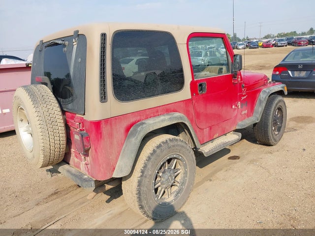 2000 Jeep Wrangler / Tj Sport მანქანა იყიდება აუქციონზე, vin: 1J4FA49S5YP776950, აუქციონის ნომერი: 30094124