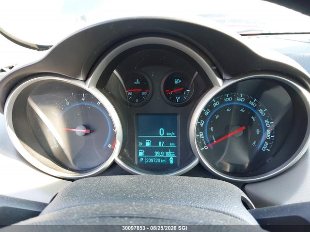 30097853 :رقم المزاد ، 1G1PC5SH1C7344365 vin ، 2012 Chevrolet Cruze Ls مزاد بيع