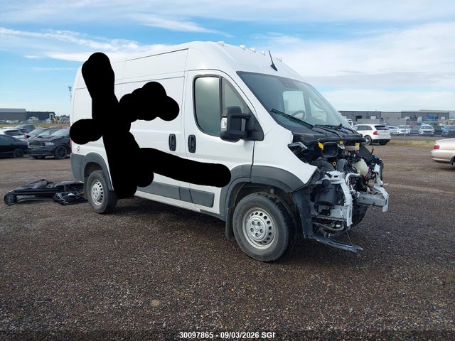2025 Ram Promaster 2500 2500 High მანქანა იყიდება აუქციონზე, vin: 3C6LRVCG3SE558029, აუქციონის ნომერი: 30097865