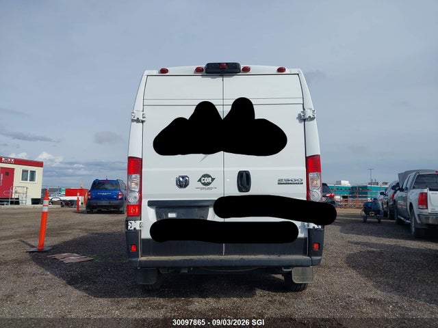 2025 Ram Promaster 2500 2500 High მანქანა იყიდება აუქციონზე, vin: 3C6LRVCG3SE558029, აუქციონის ნომერი: 30097865