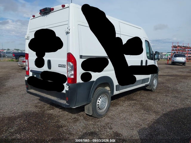 2025 Ram Promaster 2500 2500 High მანქანა იყიდება აუქციონზე, vin: 3C6LRVCG3SE558029, აუქციონის ნომერი: 30097865