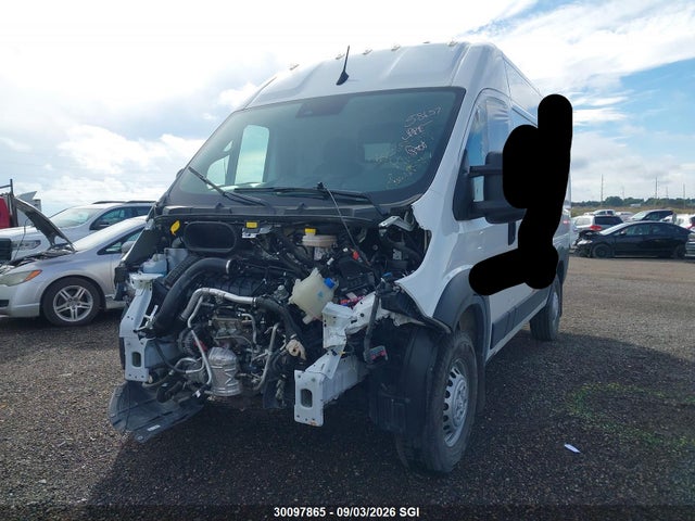 2025 Ram Promaster 2500 2500 High მანქანა იყიდება აუქციონზე, vin: 3C6LRVCG3SE558029, აუქციონის ნომერი: 30097865