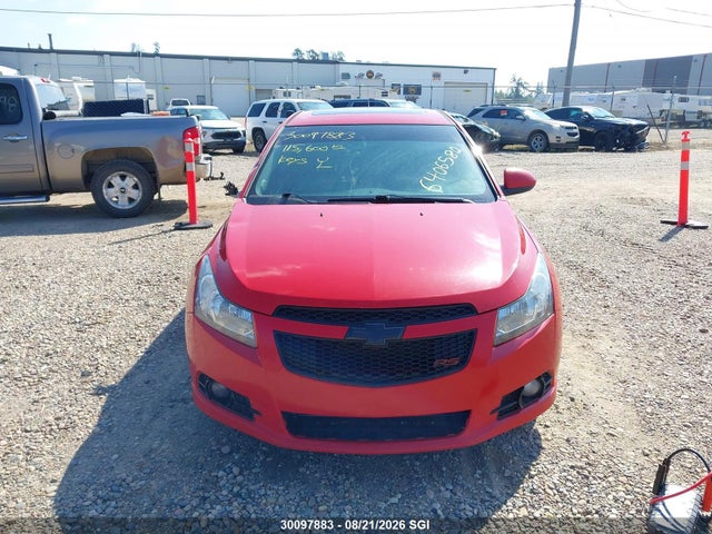 2013 Chevrolet Cruze Lt მანქანა იყიდება აუქციონზე, vin: 1G1PF5SB0D7232094, აუქციონის ნომერი: 30097883