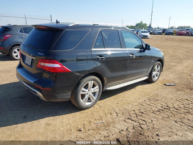 2012 Mercedes-benz Ml 350 4matic მანქანა იყიდება აუქციონზე, vin: 4JGDA5HB6CA003061, აუქციონის ნომერი: 30093344
