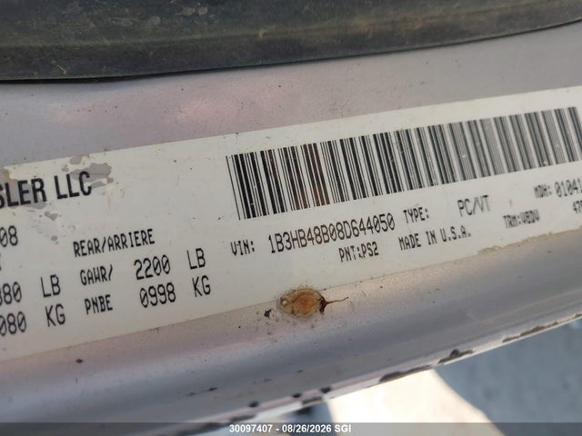 Продаж на аукціоні авто 2008 Dodge Caliber Sxt, vin: 1B3HB48B08D644050, номер лоту: 30097407