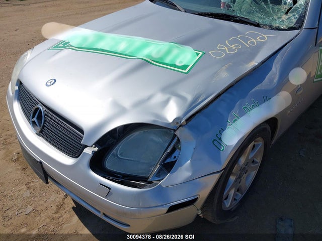30094378 :رقم المزاد ، WDBKK47F1XF086722 vin ، 1999 Mercedes-benz Slk 230 Kompressor مزاد بيع