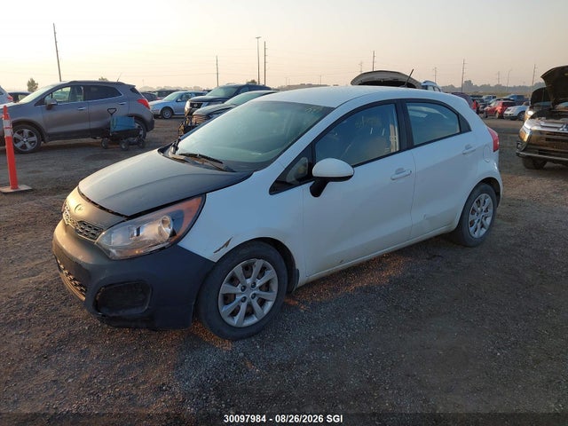 KIA RIO LX 2014 KNADM5A38E6935487 Image 2