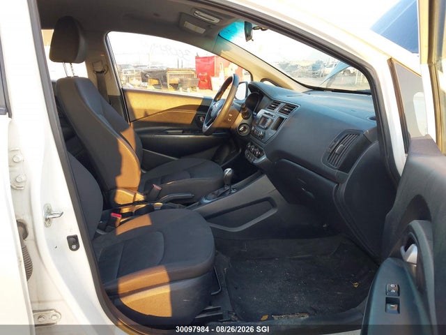 KIA RIO LX 2014 KNADM5A38E6935487 Image 5
