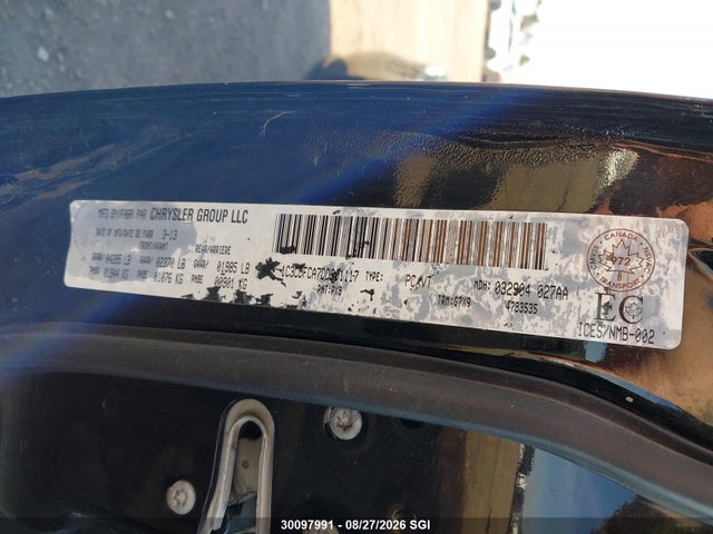 30097991 :رقم المزاد ، 1C3CDFCA7DD301117 vin ، 2013 Dodge Dart Limited/r/t مزاد بيع