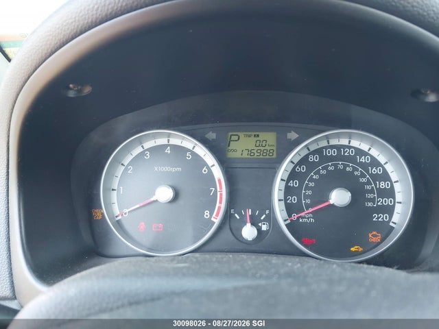 2009 Hyundai Accent Se მანქანა იყიდება აუქციონზე, vin: KMHCN35C29U144637, აუქციონის ნომერი: 30098026