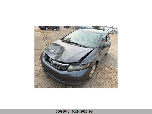Продаж на аукціоні авто 2012 Honda Civic Lx, vin: 2HGFB2F42CH000545, номер лоту: 30098045