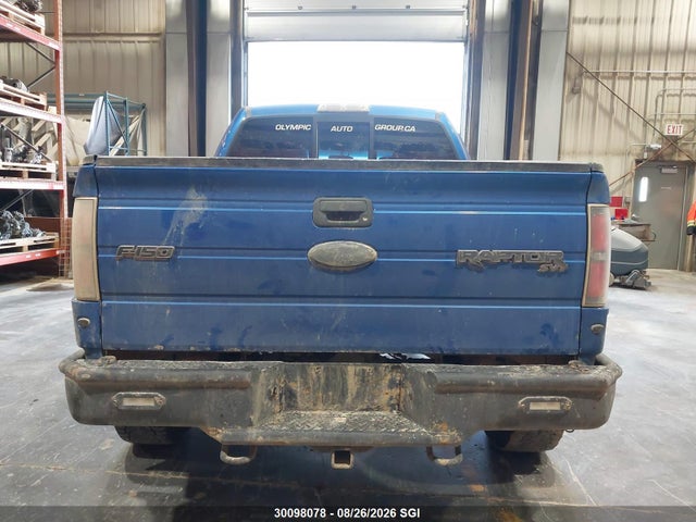 2011 Ford F150 Svt Raptor მანქანა იყიდება აუქციონზე, vin: 1FTFW1R67BFC50373, აუქციონის ნომერი: 30098078