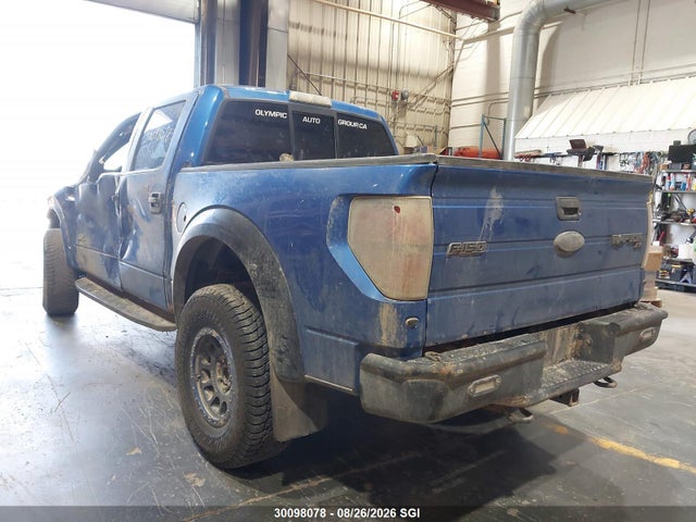 2011 Ford F150 Svt Raptor მანქანა იყიდება აუქციონზე, vin: 1FTFW1R67BFC50373, აუქციონის ნომერი: 30098078