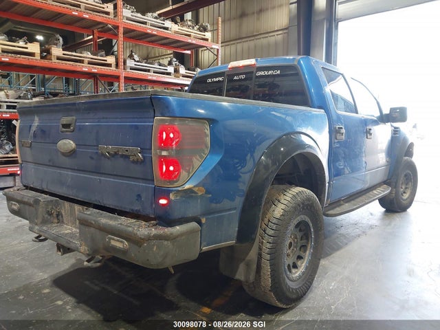 2011 Ford F150 Svt Raptor მანქანა იყიდება აუქციონზე, vin: 1FTFW1R67BFC50373, აუქციონის ნომერი: 30098078