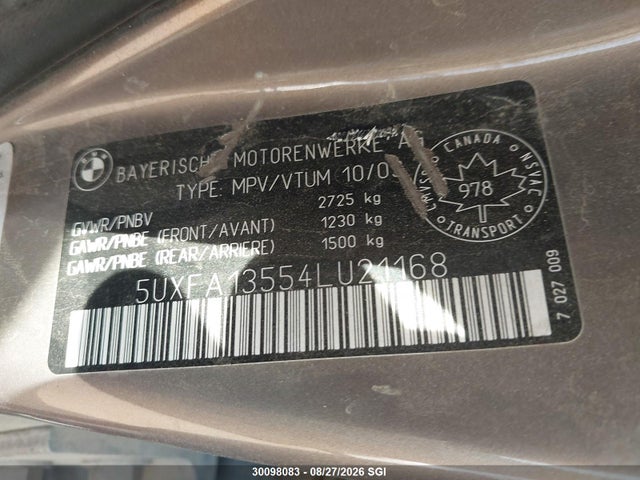 Продаж на аукціоні авто 2004 Bmw X5 3.0i, vin: 5UXFA13554LU21168, номер лоту: 30098083