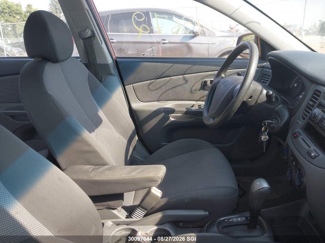 30097644 :رقم المزاد ، KNADE223396453039 vin ، 2009 Kia Rio Lx/sx مزاد بيع