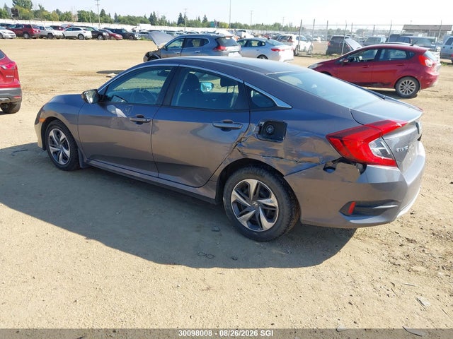 Honda Civic Lx 2020 2HGFC2F54LH021855 Image 3