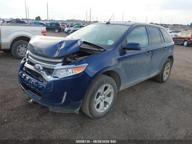 30098130 :رقم المزاد ، 2FMDK3JC2CBA24028 vin ، 2012 Ford Edge Sel مزاد بيع