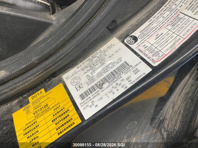2012 Ford Fusion Sel მანქანა იყიდება აუქციონზე, vin: 3FAHP0JA9CR233696, აუქციონის ნომერი: 30098155