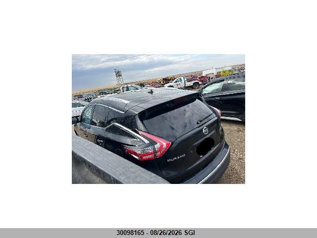 5N1AZ2MH9GN100998 Nissan Murano S/sl/sv/platinum