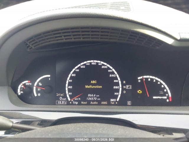 Продаж на аукціоні авто 2008 Mercedes-benz S 63 Amg, vin: WDDNG77X38A196945, номер лоту: 30098240