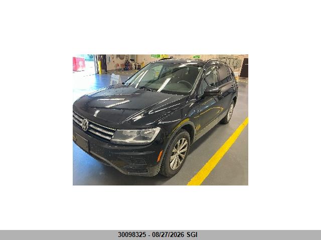 Aukcja sprzedaży 2019 Volkswagen Tiguan S, vin: 3VV0B7AX0KM170083, numer aukcji: 30098325