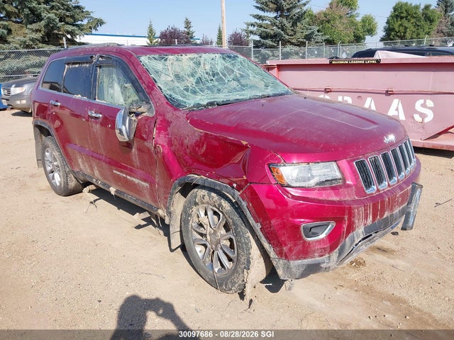 Продаж на аукціоні авто 2014 Jeep Grand Cherokee Limited, vin: 1C4RJFBG3EC316256, номер лоту: 30097686